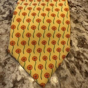 Peter-Blair Floral Patterned silk Tie